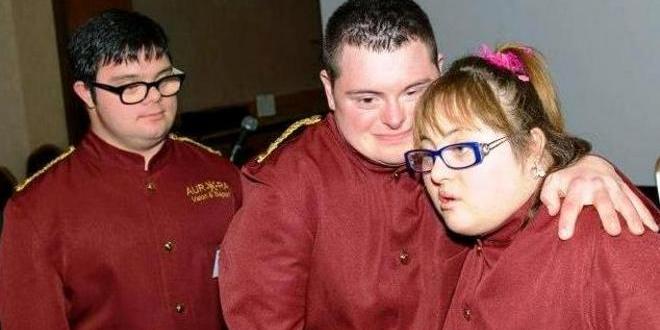 Servizio d’eccellenza all’hotel Villa Maria con i ragazzi di Aurora