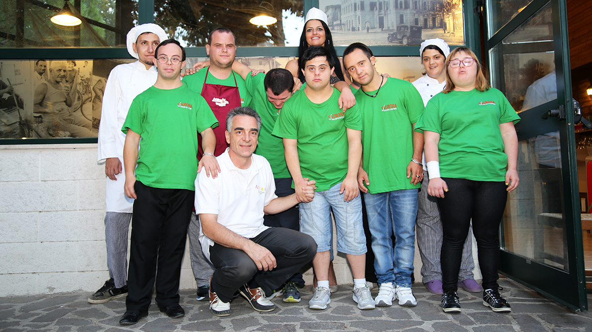 Lo Staff della Taverna Villa De Riseis